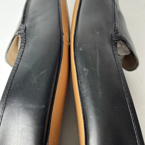 Michael Kors Collection Wren Black Leather Loafers - Picture 9 of 11